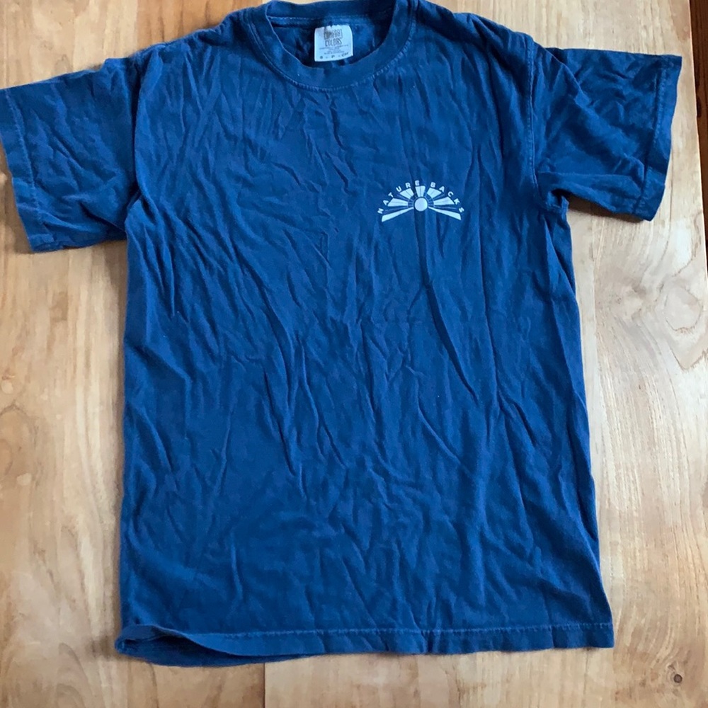 Nature back tee